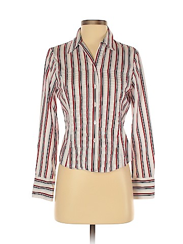 Jones New York Signature Long Sleeve Button-Down Shirt (view 1)