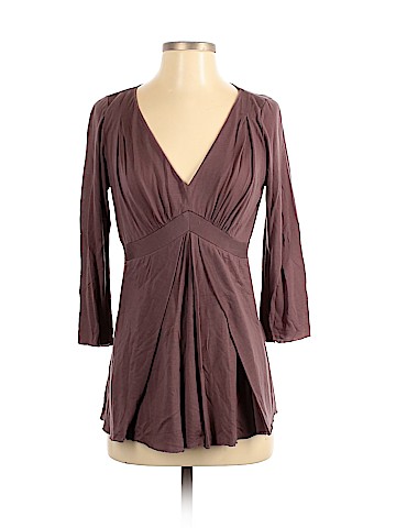 Velvet 3/4 Sleeve Blouse (view 1)