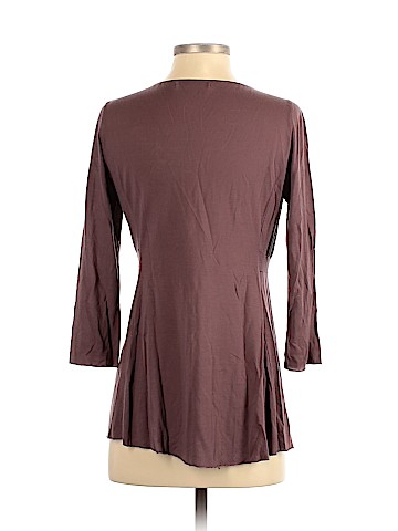 Velvet 3/4 Sleeve Blouse (view 2)