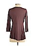 Velvet 100% Lyocell Gray 3/4 Sleeve Blouse Size M - photo 2