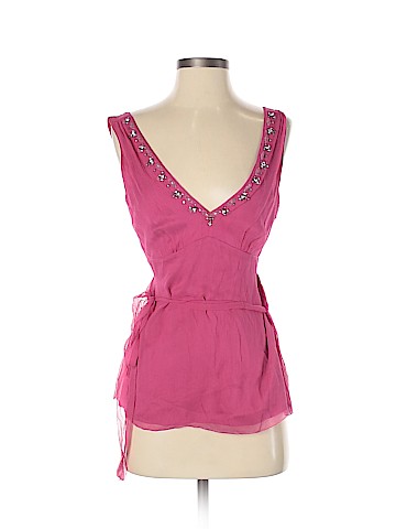 Elie Tahari Sleeveless Silk Top (view 1)