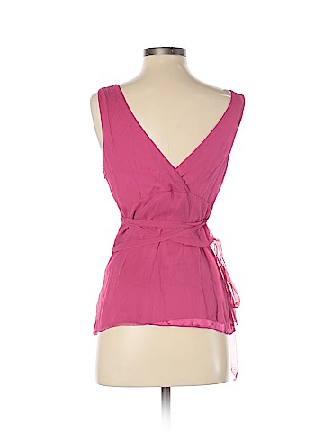 Elie Tahari Sleeveless Silk Top (view 2)