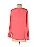 Ann Taylor LOFT 100% Polyester Pink Long Sleeve Blouse Size S (petite) - photo 2