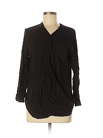 Black Crane 3/4 Sleeve Blouse (view 1)