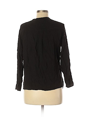 Black Crane 3/4 Sleeve Blouse (view 2)