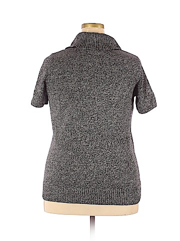 INC International Concepts Short Sleeve Silk Top (view 2)