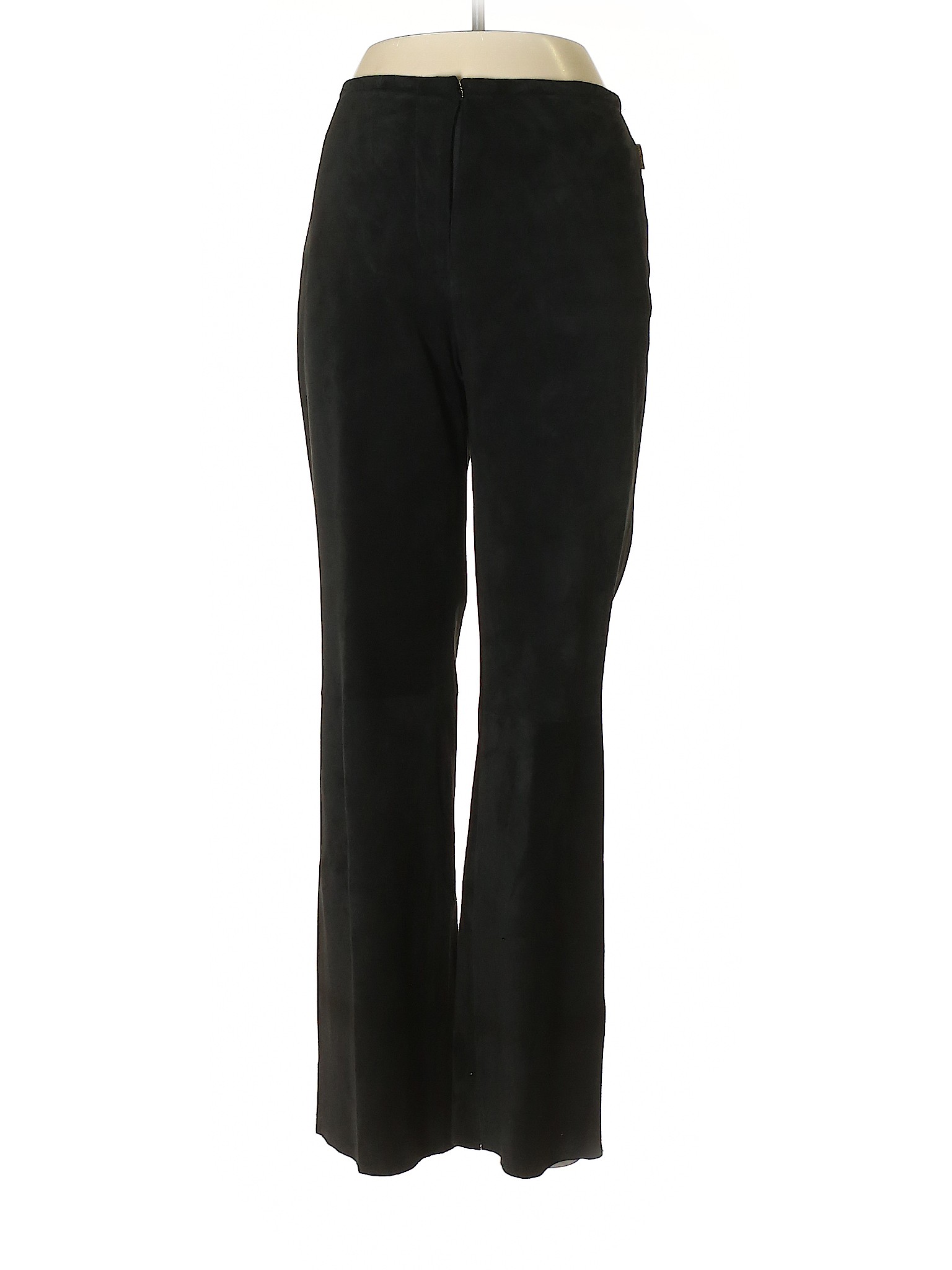 Skotts Suede Women Black Leather Pants 8 | eBay