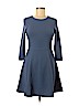 Divided by H&M Blue Casual Dress Size 6 - photo 1