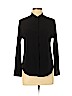 Cuyana 100% Silk Black Long Sleeve Silk Top Size M - photo 1