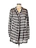 Eileen Fisher 100% Linen Gray Cardigan Size M - photo 1