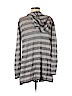 Eileen Fisher 100% Linen Gray Cardigan Size M - photo 2
