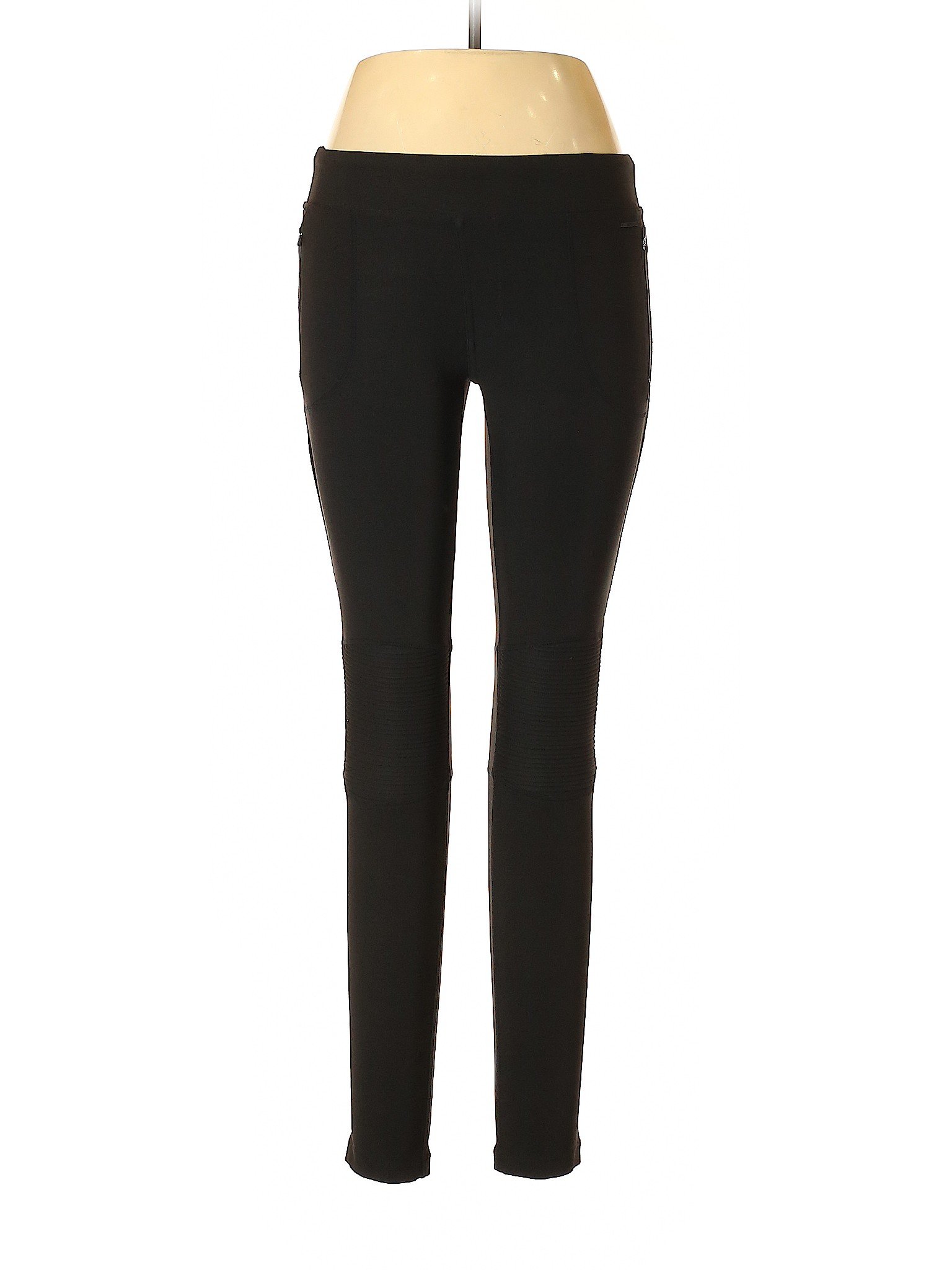 Mondetta Solid Black Active Pants Size L - 60% off | thredUP