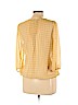 St. John Sport 100% Polyester Yellow 3/4 Sleeve Blouse Size L (petite) - photo 2