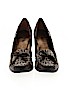Guess 100% Leather Brown Wedges Size 7 1/2 - photo 2