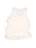 Crewcuts 100% Cotton Lace Ivory Sleeveless Blouse Size 6 - 7 - photo 2