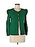 Alice + Olivia 100% Cashmere Green Cashmere Cardigan Size M - photo 1