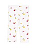 Old Navy 100% Cotton Floral White Leggings Size 4T - photo 2