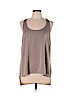 BCBGMAXAZRIA 100% Polyester Gray Sleeveless Blouse Size L - photo 1