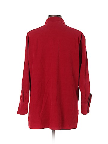 Elisabeth by Liz Claiborne Long Sleeve Button-Down Shirt (view 2)