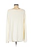 Halston Heritage Ivory Long Sleeve Top Size M - photo 2