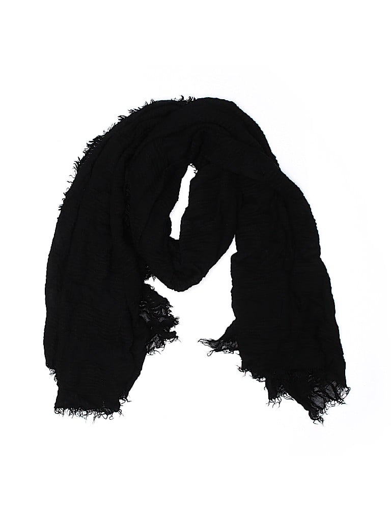 Pre-owned Unbranded Scarf In Black
