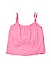 Vineyard Vines 100% Cotton Solid Pink Sleeveless Blouse Size 14 - photo 1