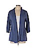 Eileen Fisher Blue Silk Cardigan Size L - photo 1