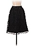 Poleci 100% Polyester Black Casual Skirt Size S - photo 1
