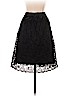 Poleci 100% Polyester Black Casual Skirt Size S - photo 2