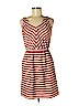 Ann Taylor LOFT Outlet 100% Polyester Tan Casual Dress Size 6 (petite) - photo 1