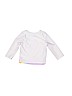 Cat & Jack Solid Pink Rash Guard Size 12 - photo 2