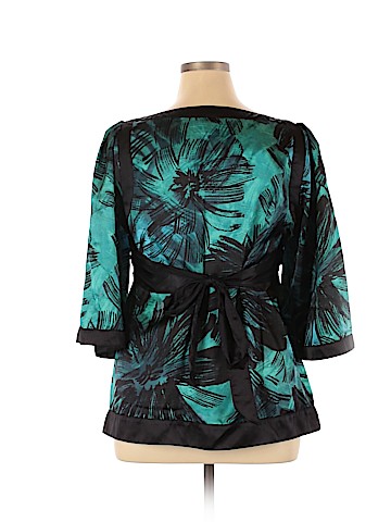 Apostrophe 3/4 Sleeve Blouse (view 2)