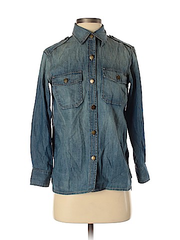 Current/Elliott Long Sleeve Button-Down Shirt (view 1)