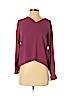 Ann Taylor LOFT 100% Polyester Purple Long Sleeve Blouse Size XS (petite) - photo 1