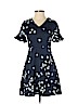 Banana Republic 100% Polyester Blue Casual Dress Size 0 (petite) - photo 1