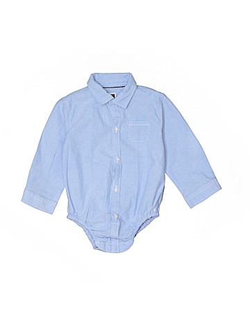 Janie and Jack Long Sleeve Onesie (view 1)