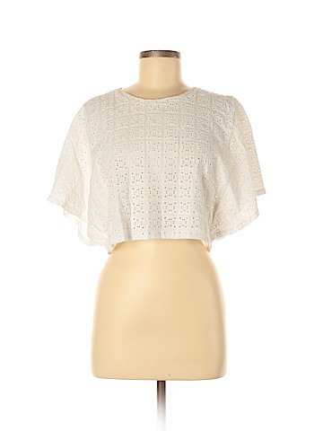 Club Monaco Short Sleeve Blouse (view 1)