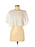 Club Monaco Ivory Short Sleeve Blouse Size M - photo 1
