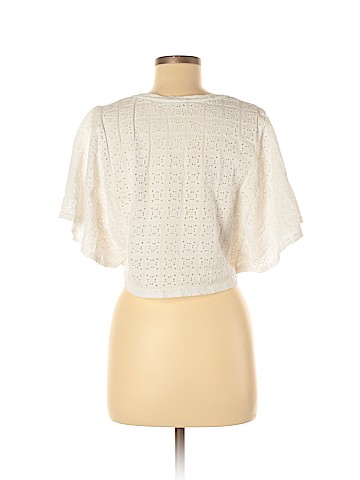 Club Monaco Short Sleeve Blouse (view 2)