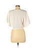 Club Monaco Ivory Short Sleeve Blouse Size M - photo 2