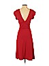 Diane von Furstenberg 100% Wool Red Casual Dress Size 8 - photo 2
