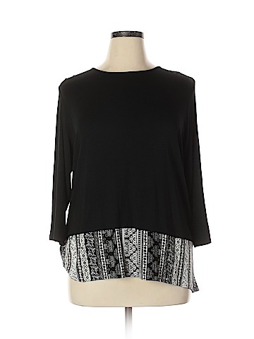 J.jill 3/4 Sleeve Top (view 1)