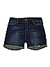 Boutique + Blue Denim Shorts Size 22 - photo 1