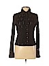 Anne Fontaine Black Long Sleeve Button-Down Shirt Size Lg (4) - photo 1