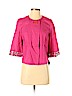 Focus 2000 100% Linen Pink Jacket Size 4 (petite) - photo 1