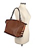 Burberry 100% Calf Brown Medium  Welburn Leather Tote One size - photo 2