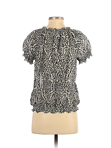Joie Short Sleeve Blouse (view 2)