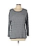 J.jill Black Long Sleeve Top Size L (petite) - photo 1