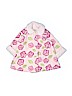 Corky & Company Floral Pink Fleece Jacket Size 4T - photo 1