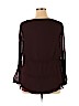 Mint Velvet 100% Polyester Burgundy Long Sleeve Blouse Size 14 - photo 2